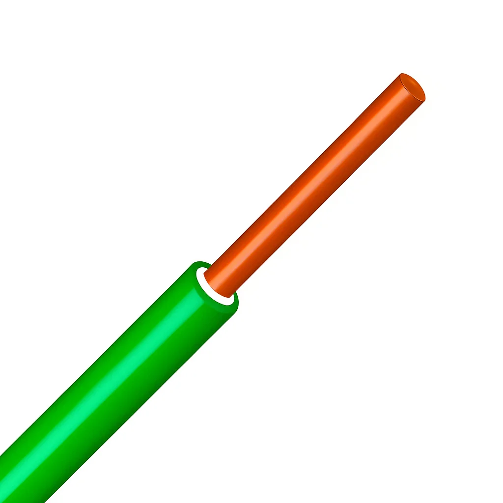 alambre ex nya h07v-u 1,5mm verde 25mt - Imagen 2