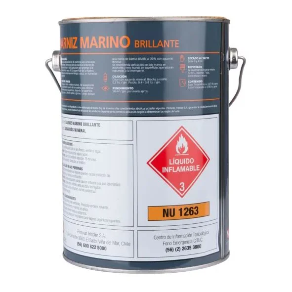 barniz marino alerce 1/4 gl tricolor - Imagen 2