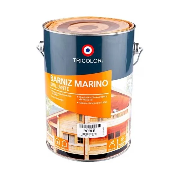 barniz marino roble 1/4 gl tricolor - Imagen 2
