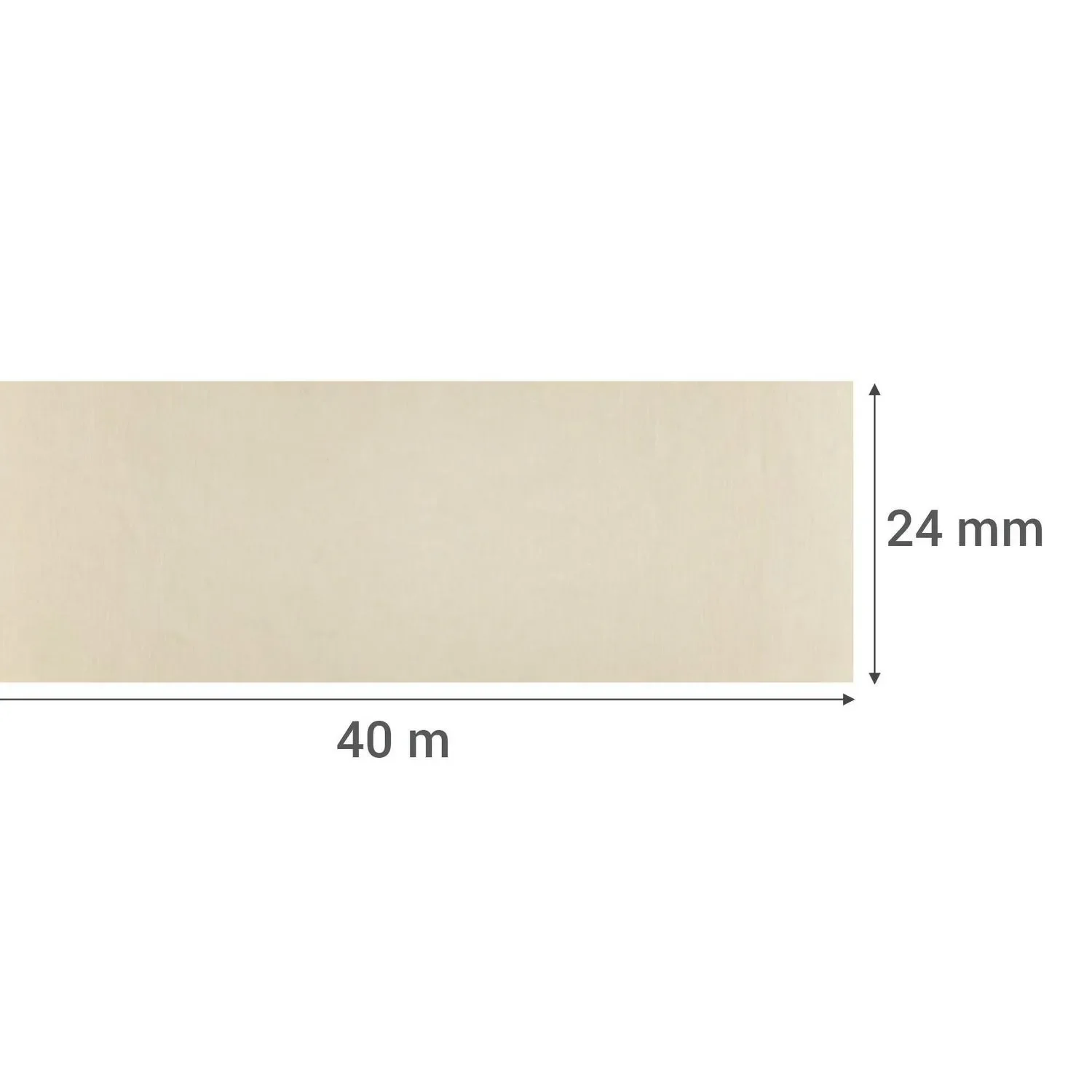 cinta enmascarar 24 (1") x 40 mts. - Imagen 4