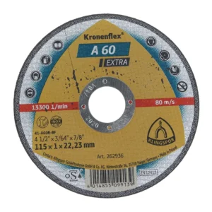 disco corte acero inoxi. 4,1/2 eco