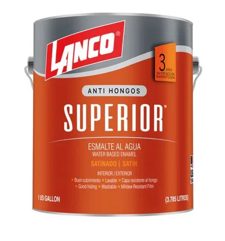 esmalte al agua superior satÍn bl.1gl (su4300-4)