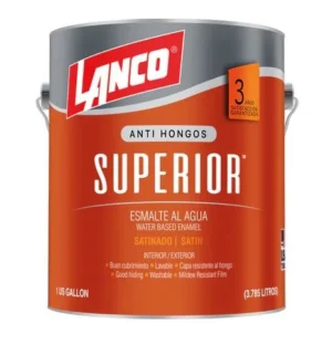 esmalte al agua superior satin bco gl su4300-4