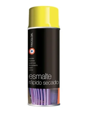 esmalte spray amarillo oro