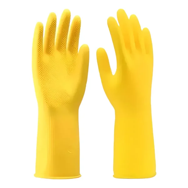 guante latex amarillo domestico t,l