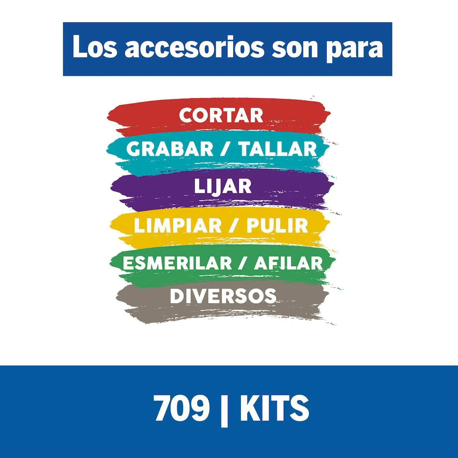kit 110 acc multiuso dremel - Imagen 7