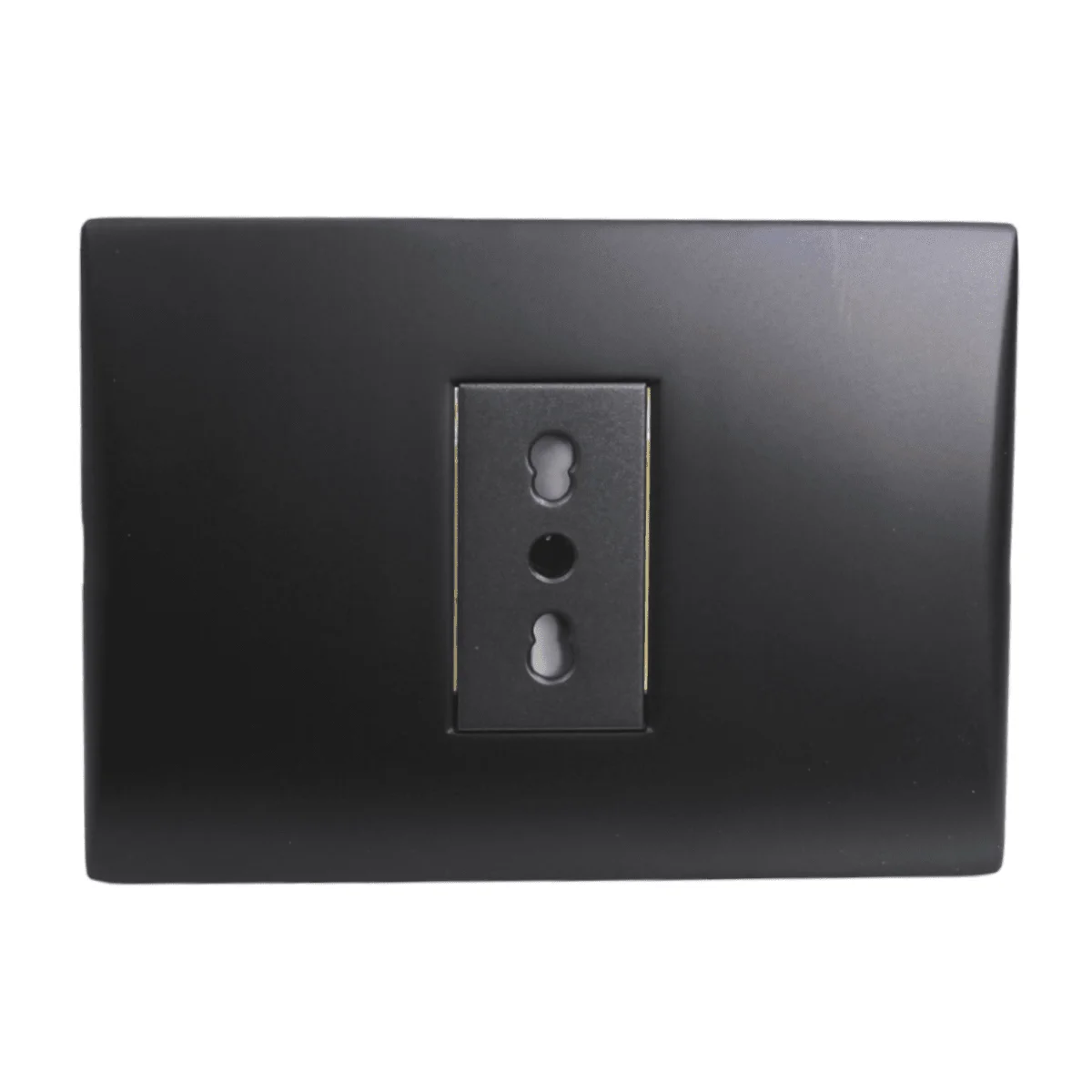 toma simple 10/16a black 5381138e - Imagen 2