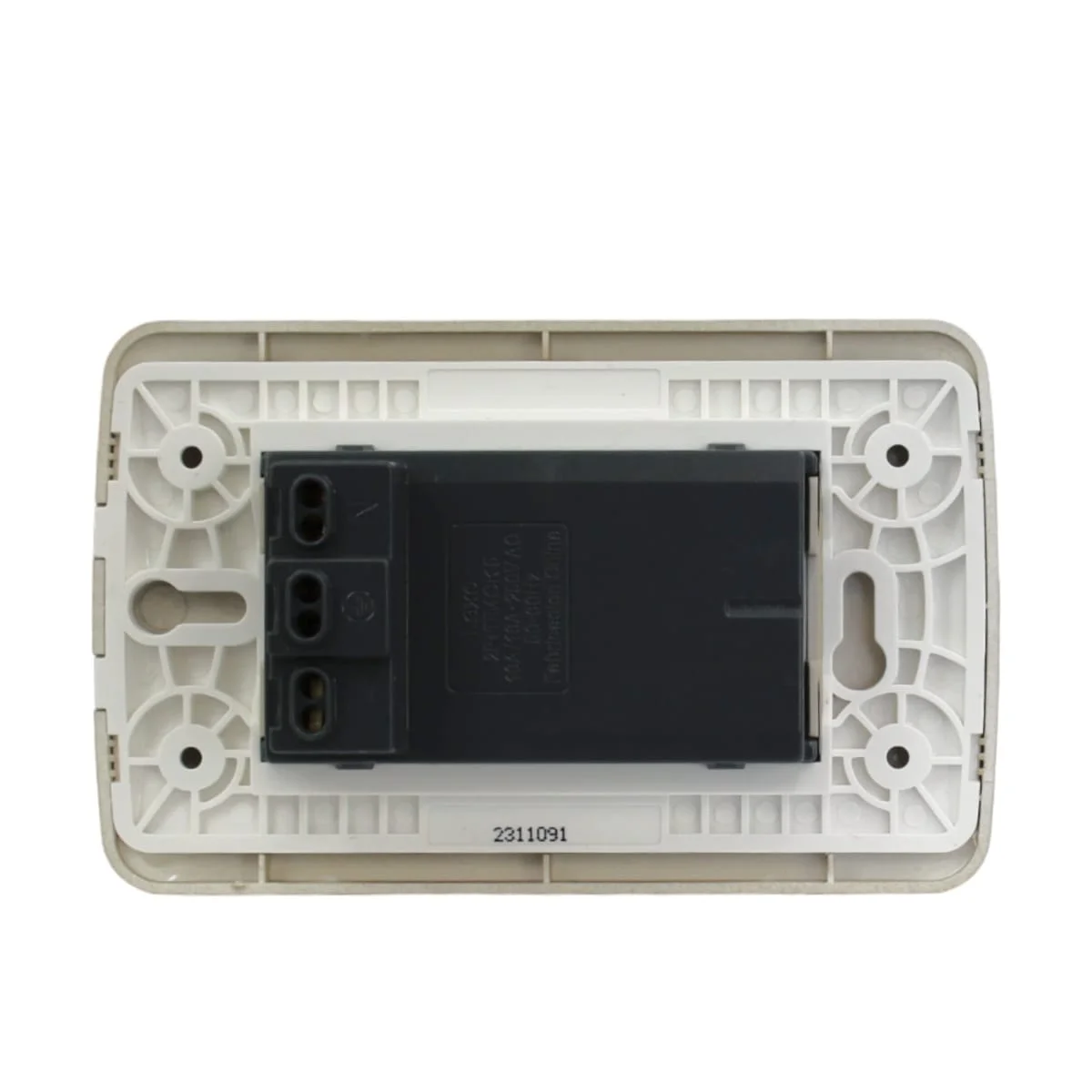toma triplex 10/16a titanio beige 58402008 - Imagen 3