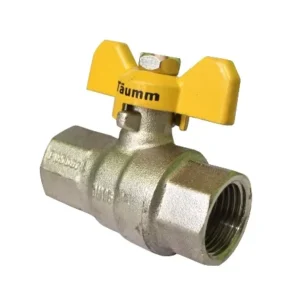 Valv. Bola Gas 1/2" Hi He Mariposa