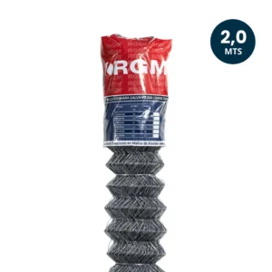 malla cuadrada galvanizada 2,0x25mt