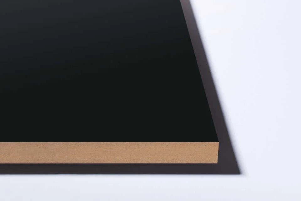mdf black mirror gloss 19mmx2050x2800 0190