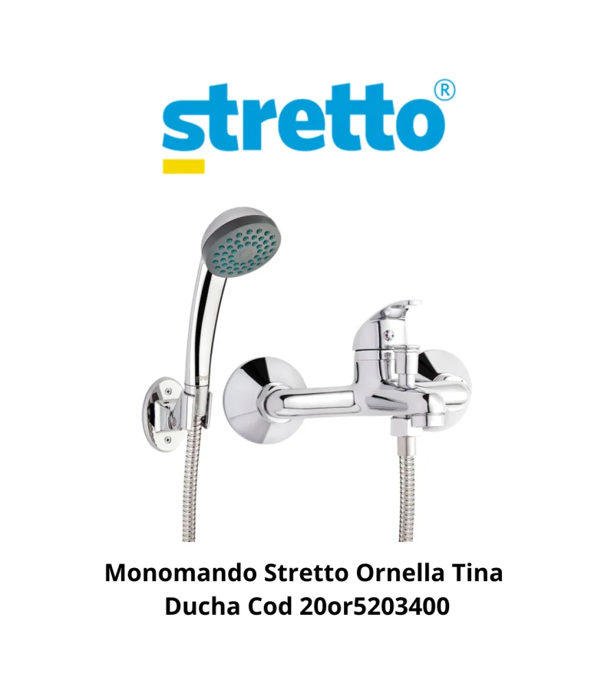 Monomando Ducha Ornella -Stretto - Imagen 3
