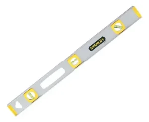 nivel aluminio 3 burbujas 48" stanley 42076