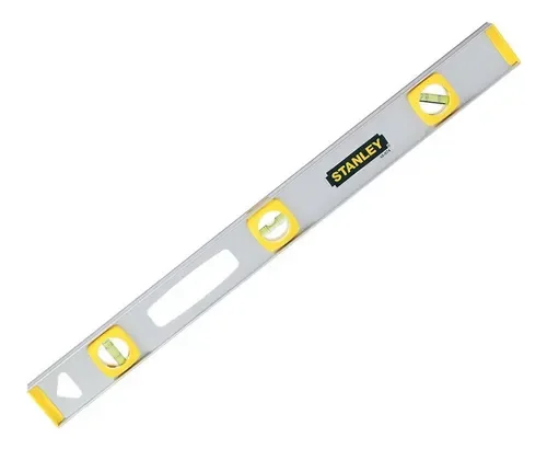 nivel aluminio 3 burbujas 48" stanley 42076