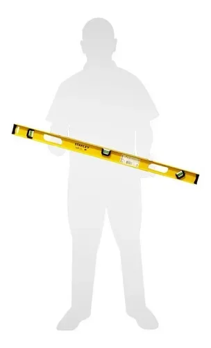 nivel aluminio 3 burbujas 36" stanley (42075) - Imagen 4