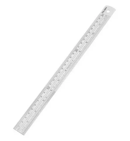 regla de acero 24" tolsen (35028)