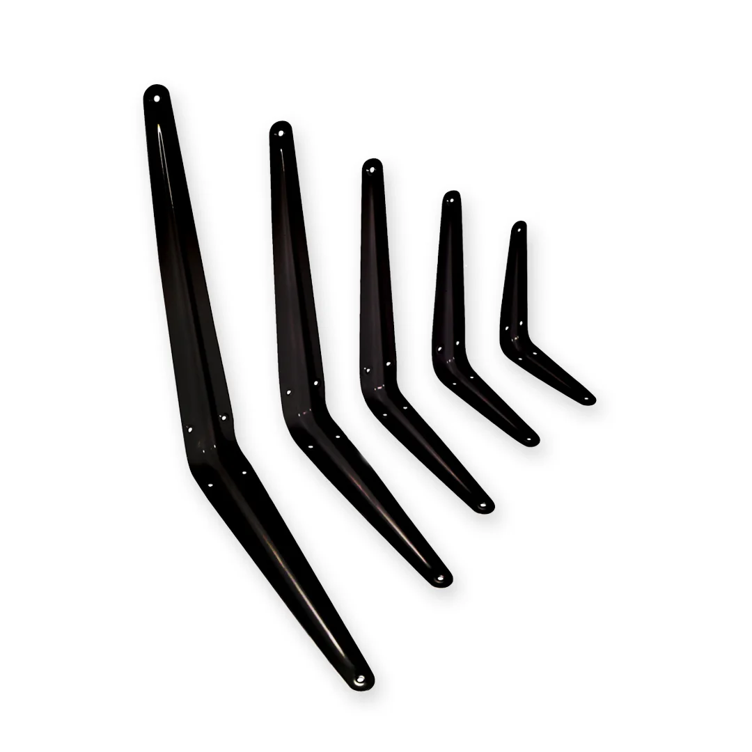 soporte repisa escuadra negro13x15 -ducasse