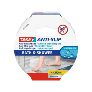 cin.antides.transparente baÑos 5m x25mm(55533)tesa