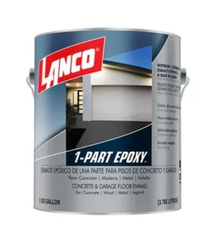 esmalte 1 part epoxy tint 1gl lanco