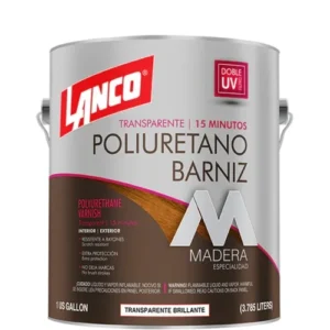 barniz de poliuretano 15min br 15 min 1gl lanco