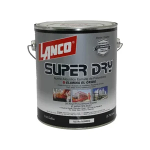 esmalte pu super dry blanco 1gl lanco