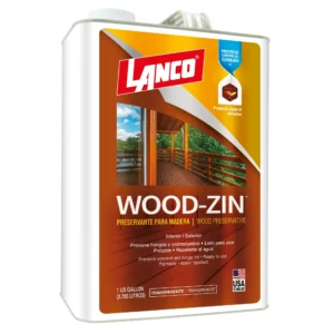 preservante maderas wood zin 1/4gl lanco