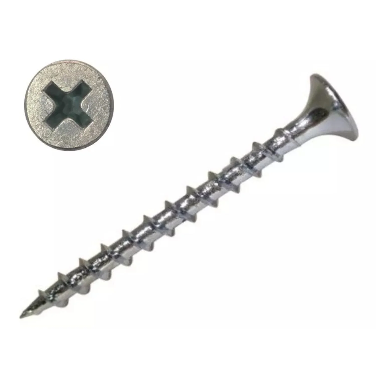 tornillo crs zn 6x15/8" (ftam-110) cj 1000