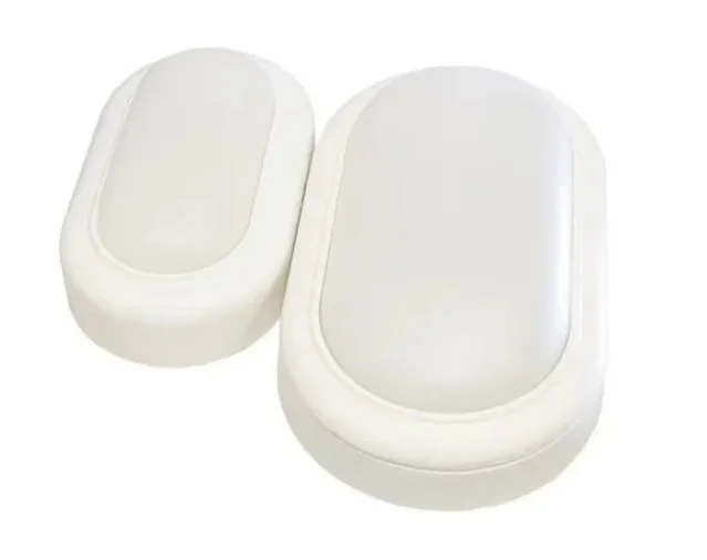 tortuga led ovalada 8w 3000k ip65