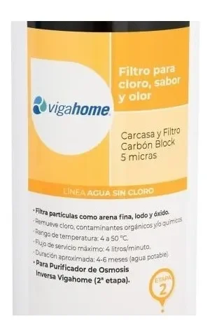 2 pre filtros pp 5 micras y filtro carbon block - Imagen 4