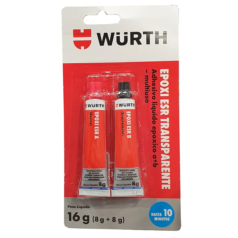 adhesivo epoxico 16 gr (acero liquido) wurth