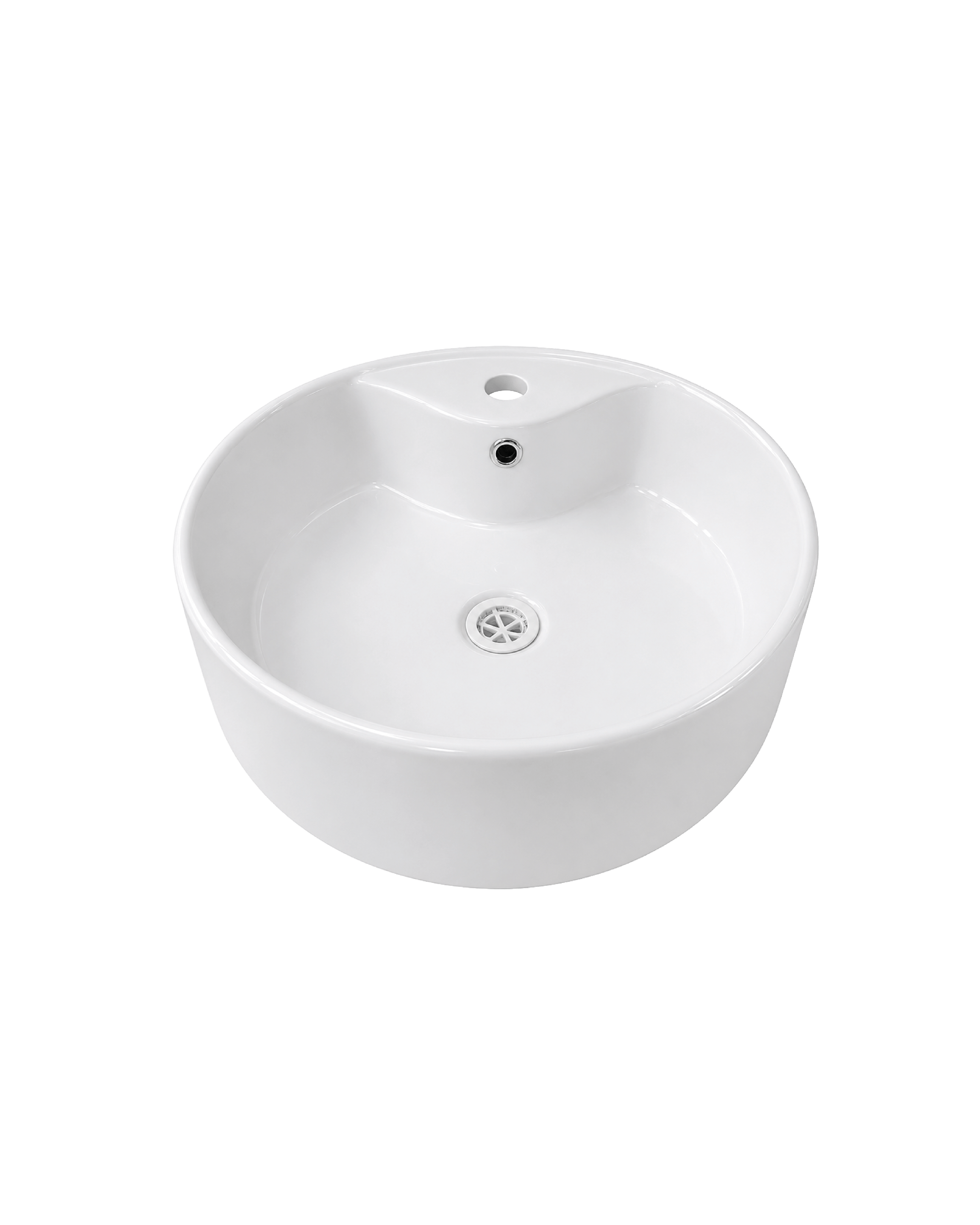 lavamano sobreponer redondo amberes blanco 16x46