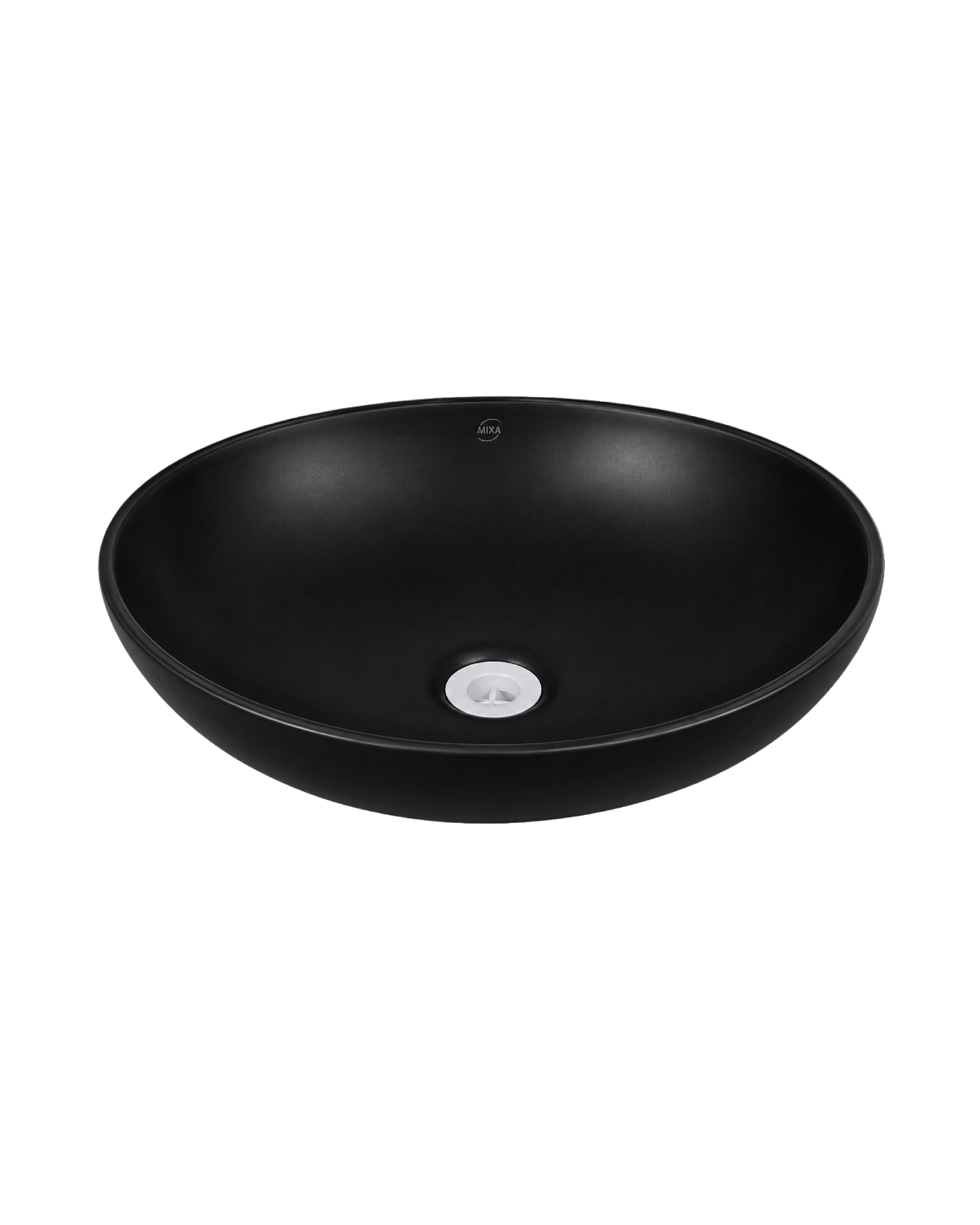lavamano sobreponer redondo gante negro 14,5x46