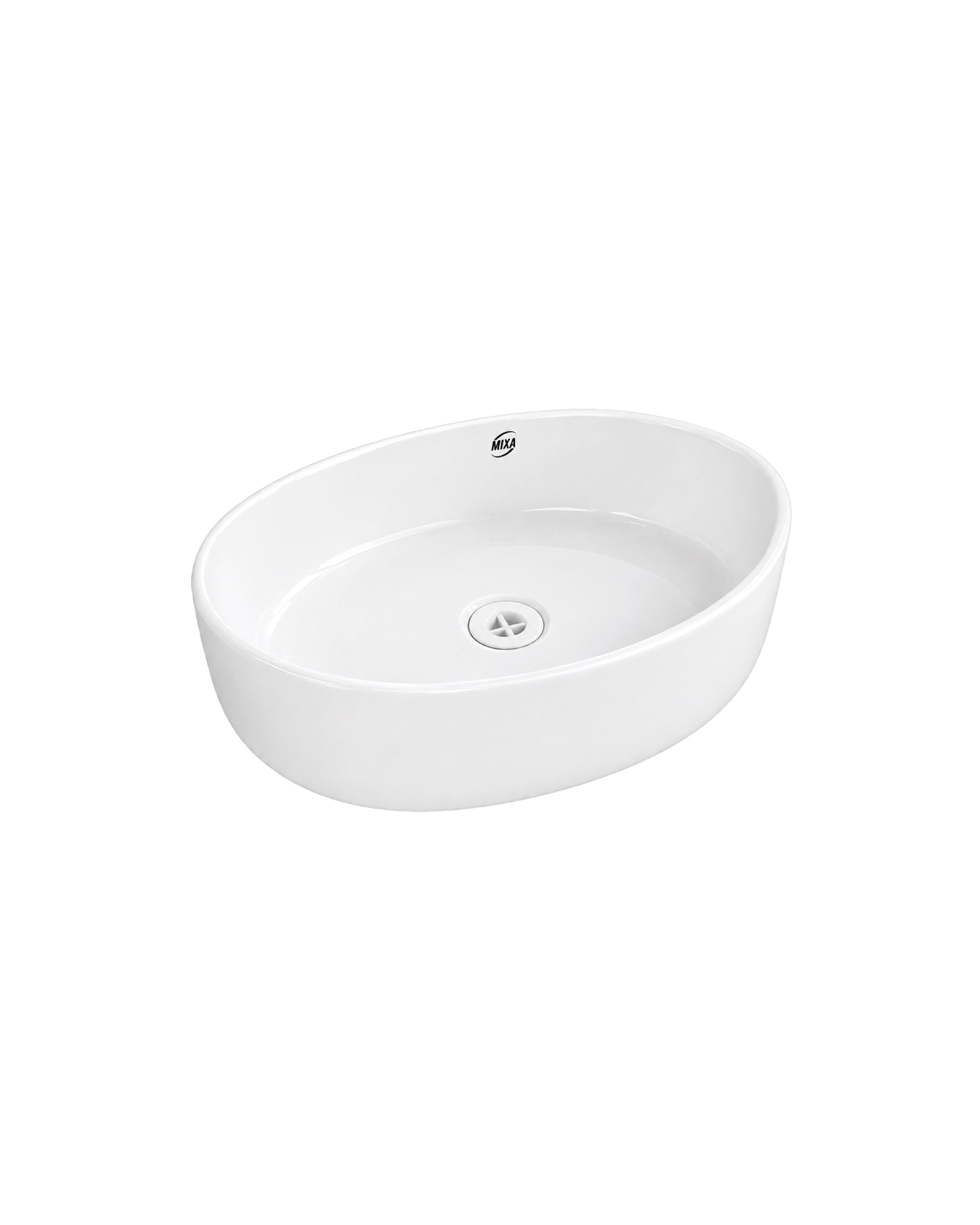 lavamano sobreponer ovalado dinant blanco 14x50